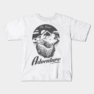 THE GREAT ADVENTURE Kids T-Shirt